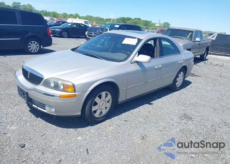 2002 Lincoln Ls V8 Auto z USA, uszkodzony, nr VIN 1LNHM87AX2Y693891